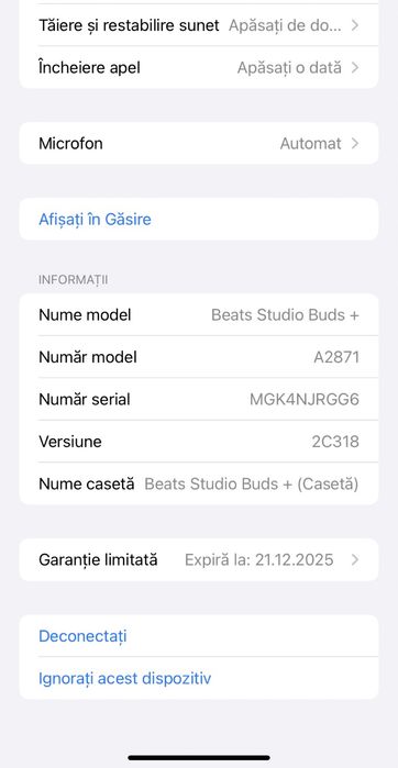 Beats Studio Buds+(plus) căști