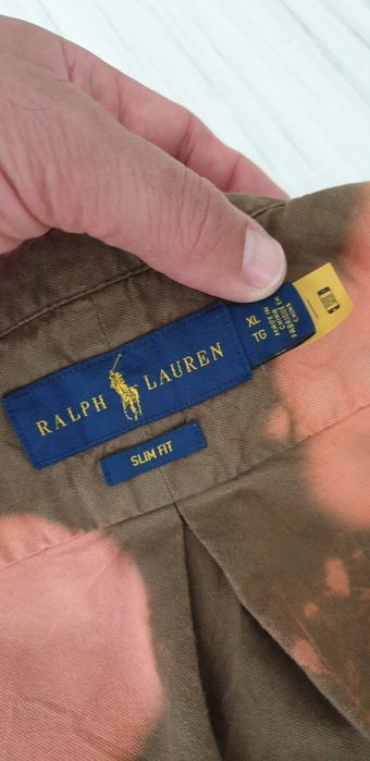 POLO Ralph Lauren Pique Cotton Slim Fit / XL НОВО ОРИГИНАЛ! Мъжка Риза