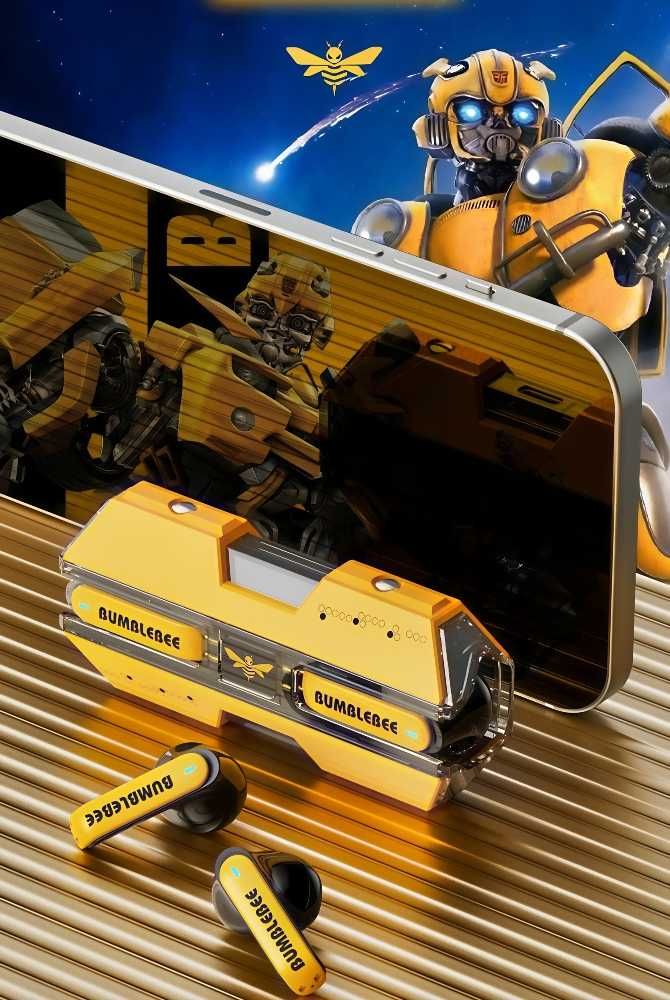 Promo Casca Wireless telefon - Transformers Yellow Battle Ship  01,