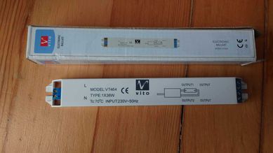 Vito Model VT464 Захранване за луминисцентни лампи Баласт