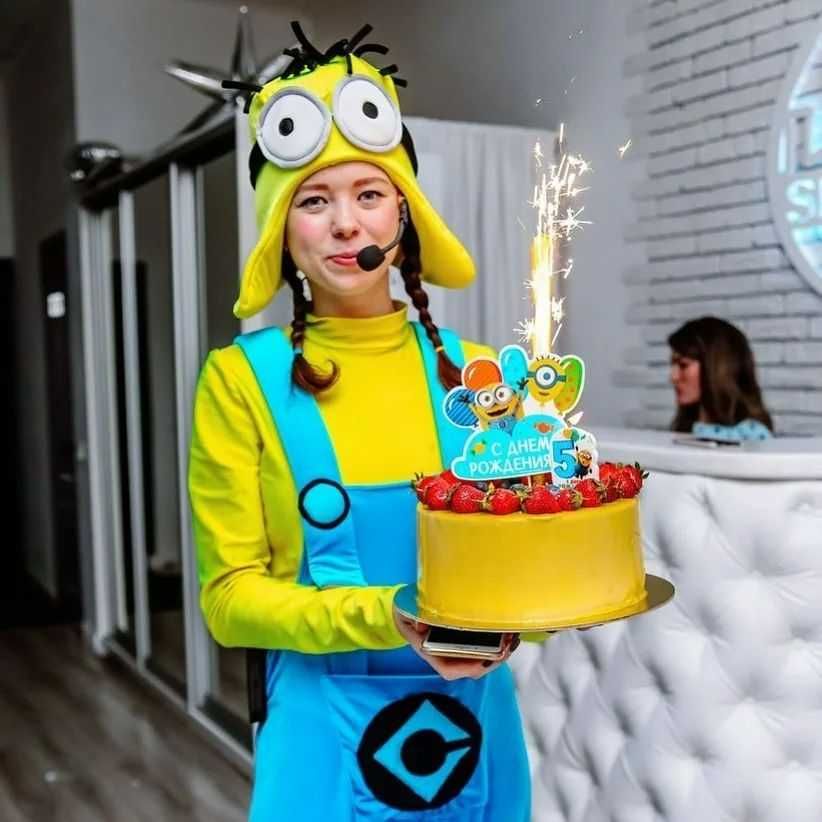 Animatori petreceri copii in voluntari + vata de zahar si popcorn
