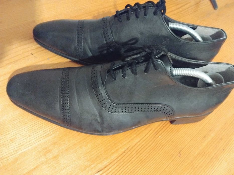 Мъжки официални кожени обувки 42