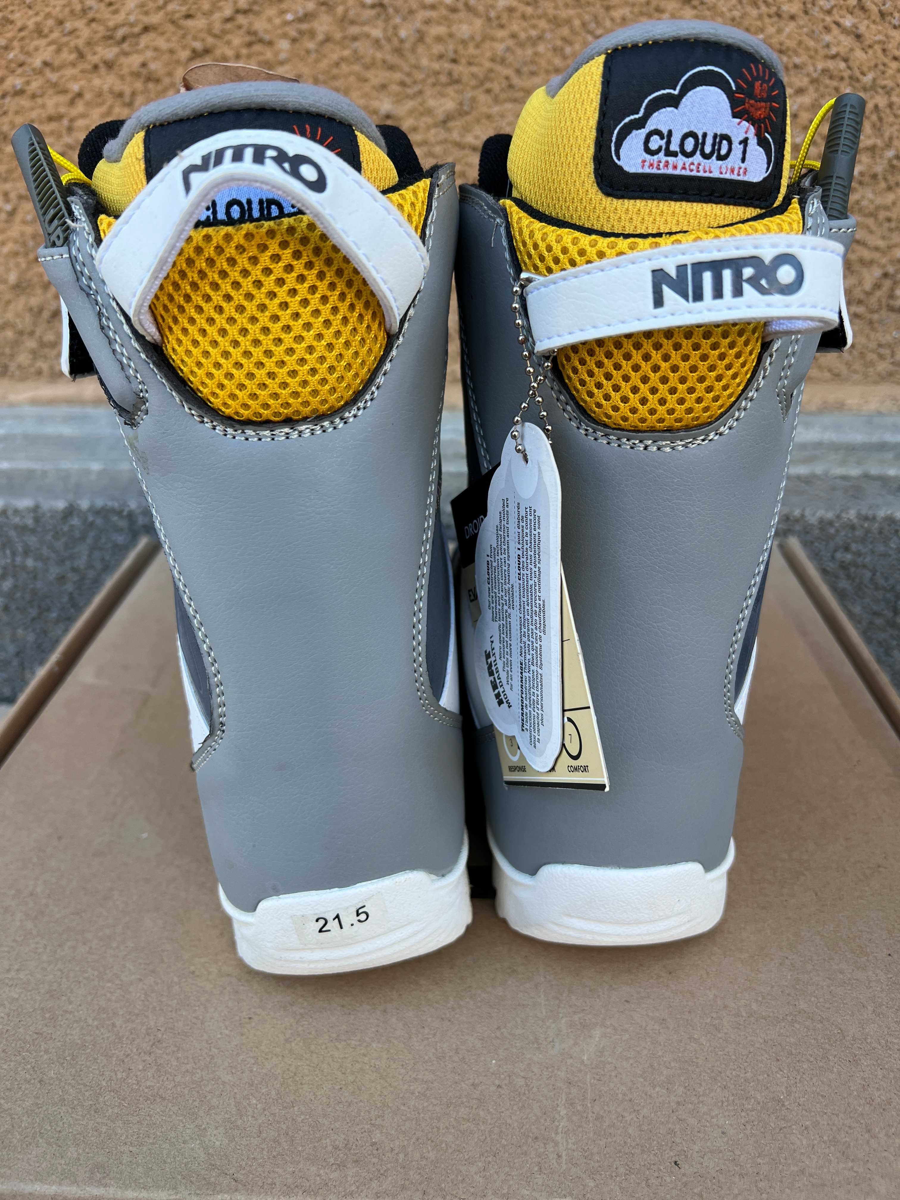 boots copii noi nitro droid qls 21,5 mondo 34 europa