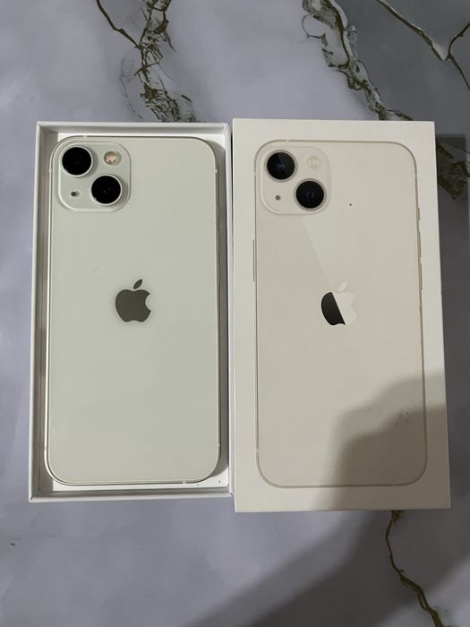 Айфон 13 емкость 100% 128гб  жағдайы жақсы ештенесі ауыспаған зарядка