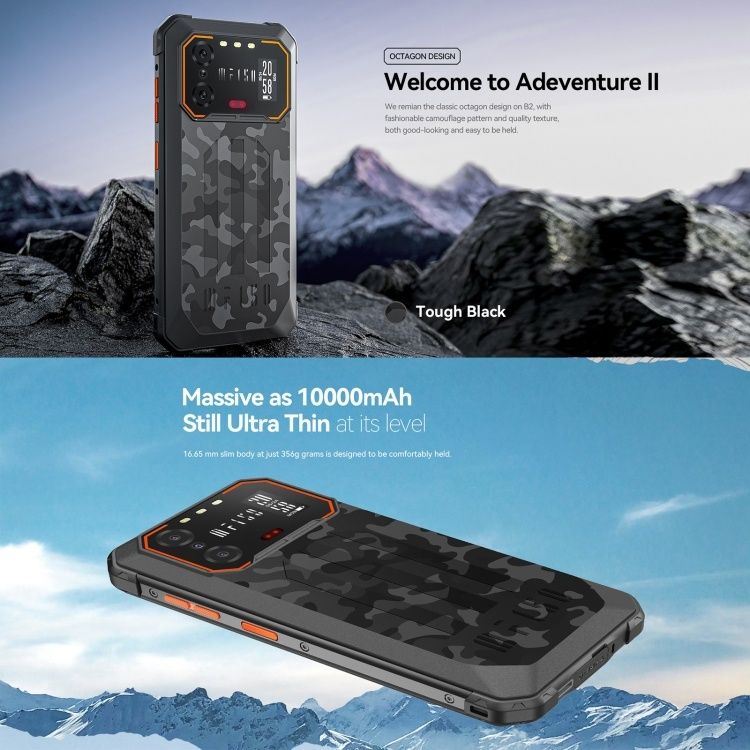 IIIF150 B2 смартфон IP68 IP69K 10000mAh батерия
