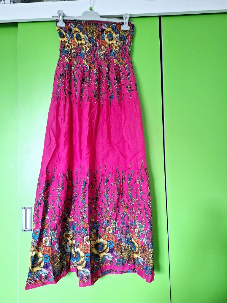 Rochie roz fuchsia mărime M-L, nu Zara, H&M