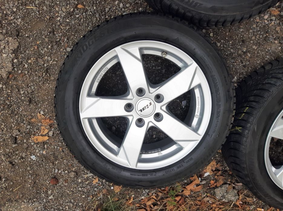 4бр.Лети Джанти с зимни гуми 5х112 ЕТ-48**7J-16цола за VW-ФОЛКСВАГЕН
