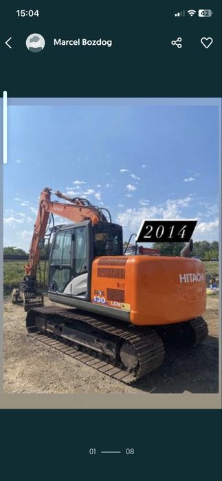 Excavator HITACHI ZX 130