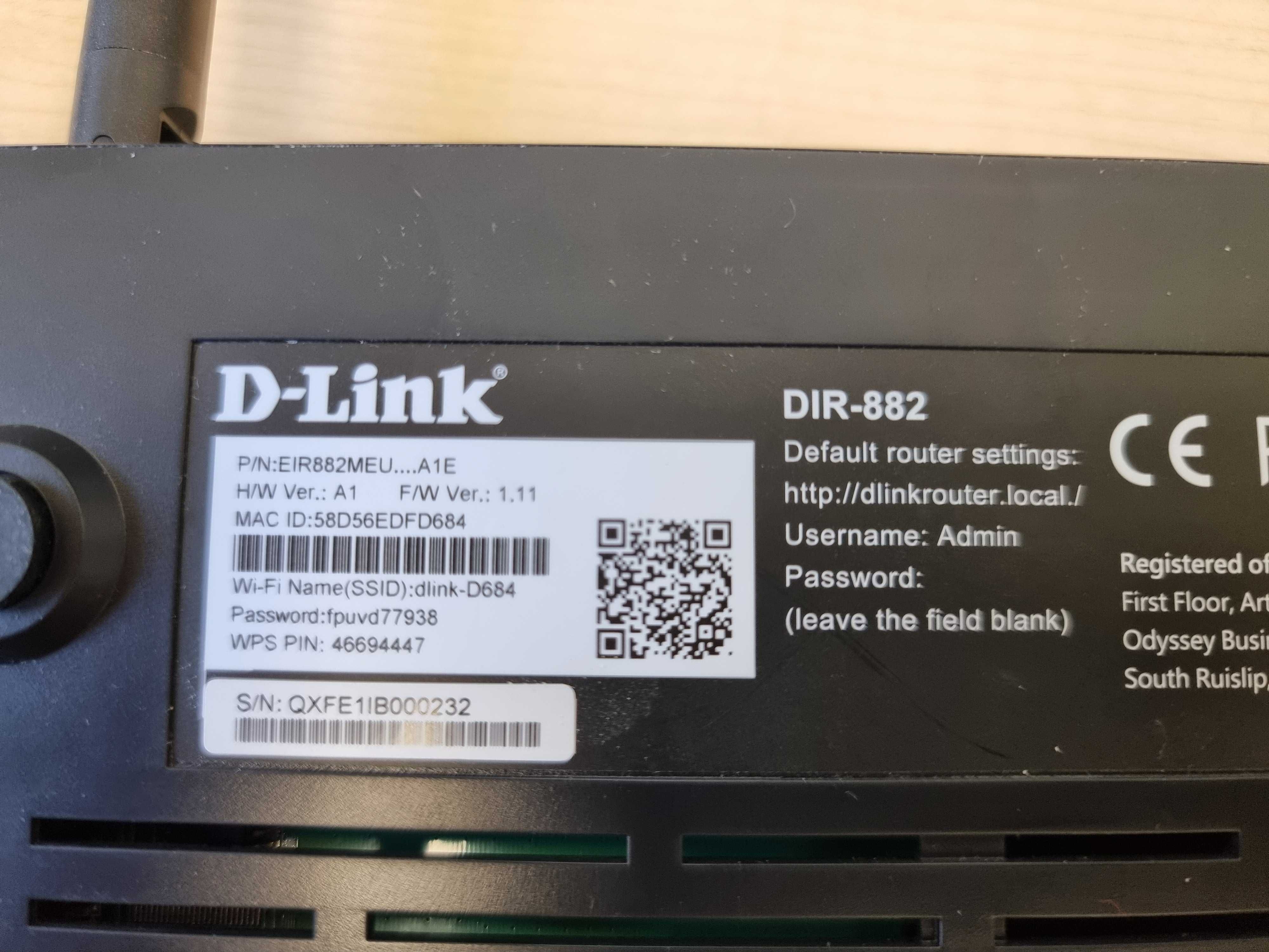 Router D-Link wireless dualband DIR882 AC2600
