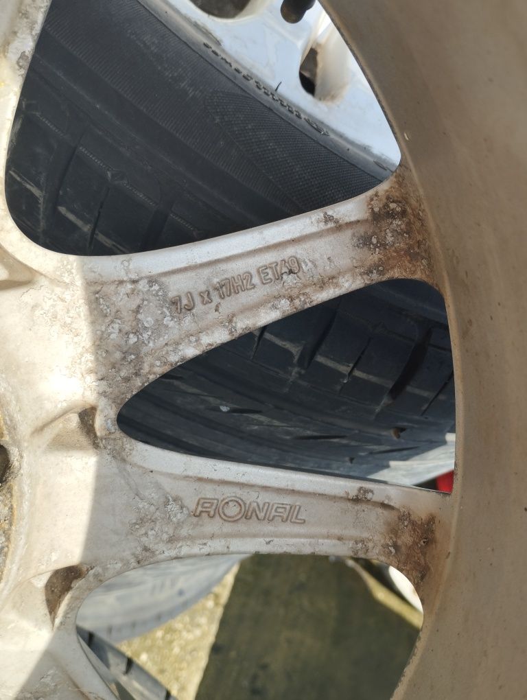 17" Джанти с гуми за Mercedes А класа и Б класа