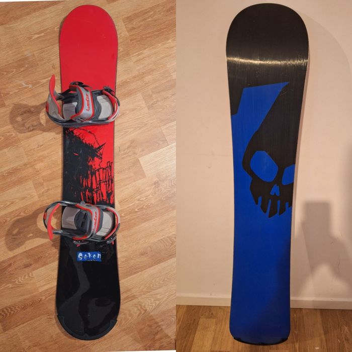 Placa snowboard Burton 150 cu legături nu nitro
