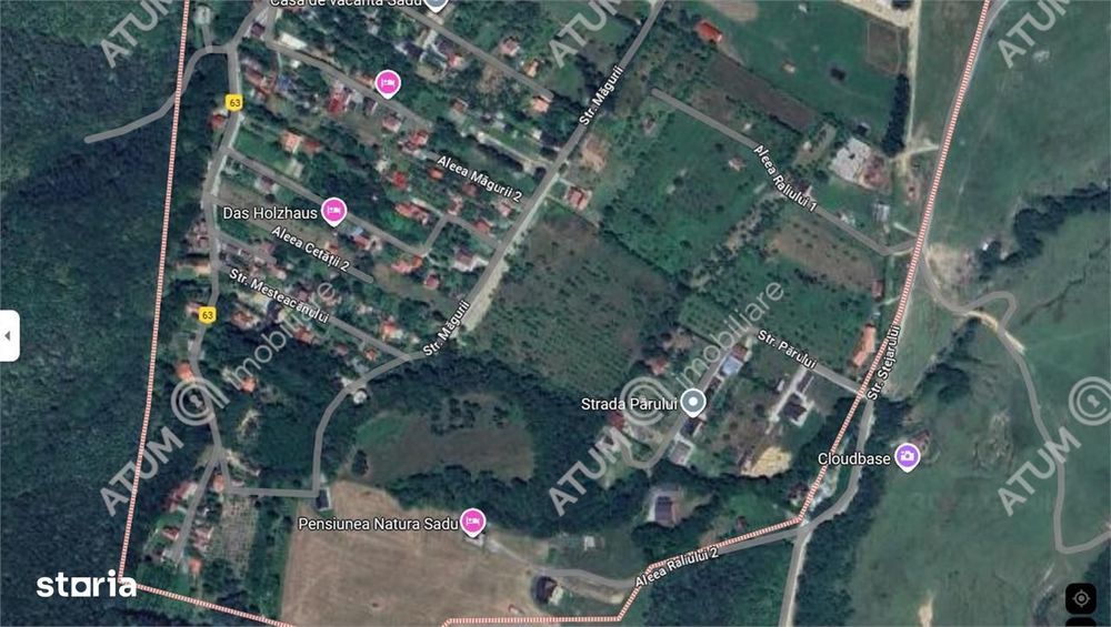 Teren intravilan in Tocile 12149 mp pretabil investitie