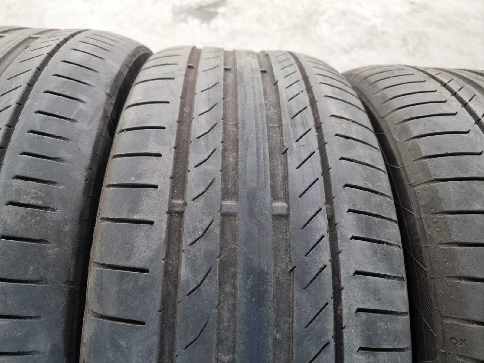 4 Anvelope VARA 245.45.19 "Continental" ; stare buna