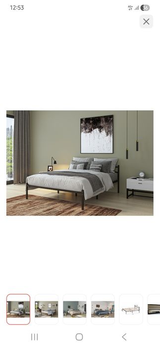 Продам кровать с матрасом