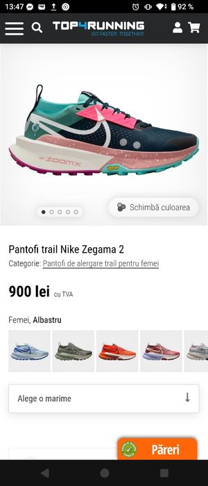 Vând adidași Nike Zegama ( măr. 44)