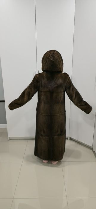 Норковая шуба из натурального меха