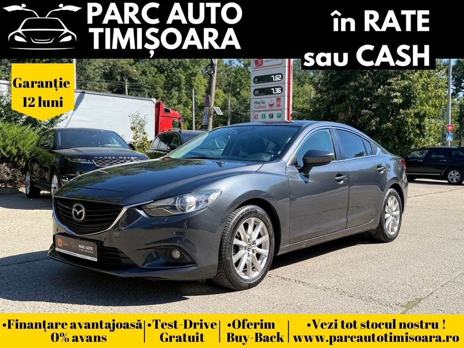 Mazda 6 2.2 Diesel -  Euro 6 - Xenon - Posibilitate de finantare 0% avans