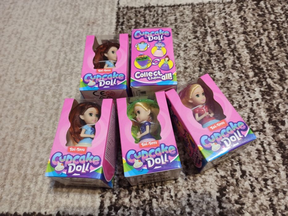 Papusele mici cupcake