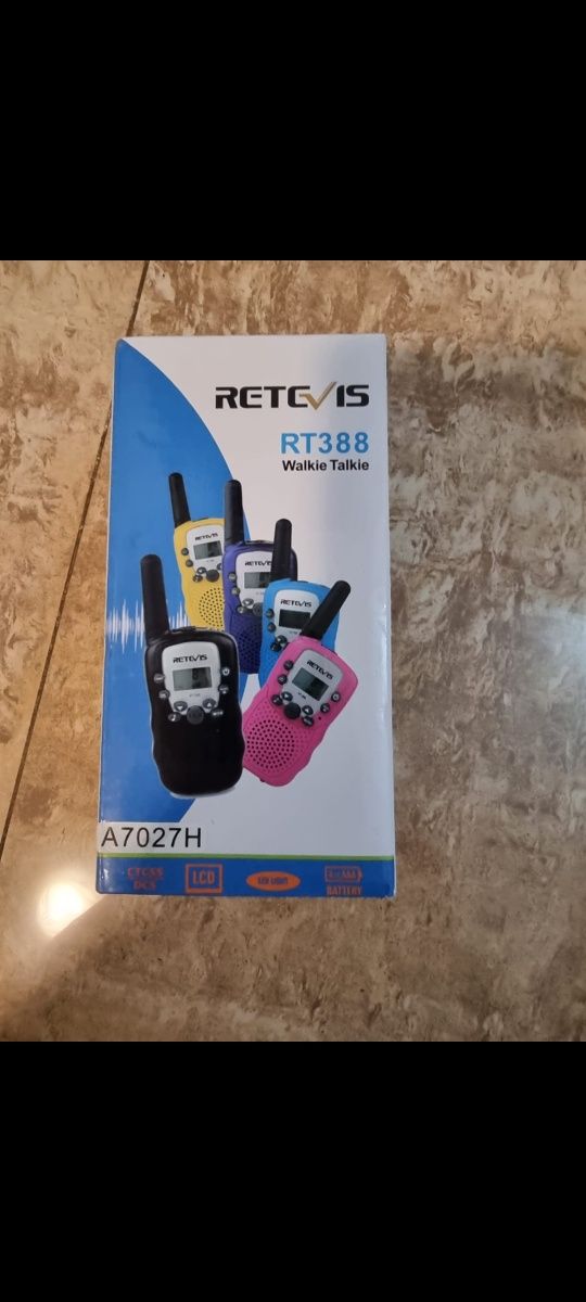 Retevis Rt388 Walkie Talkie 2 Buc # 39; s Radio Receiver Walkie-Talkie