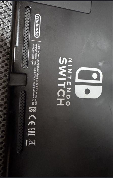 Consola Nintendo Switch HAC-001 JoyCon Black