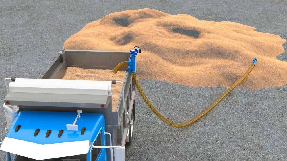 Șnec flexibil cereale 9m TMC 380V – Capacitate: max. 9 tone/h