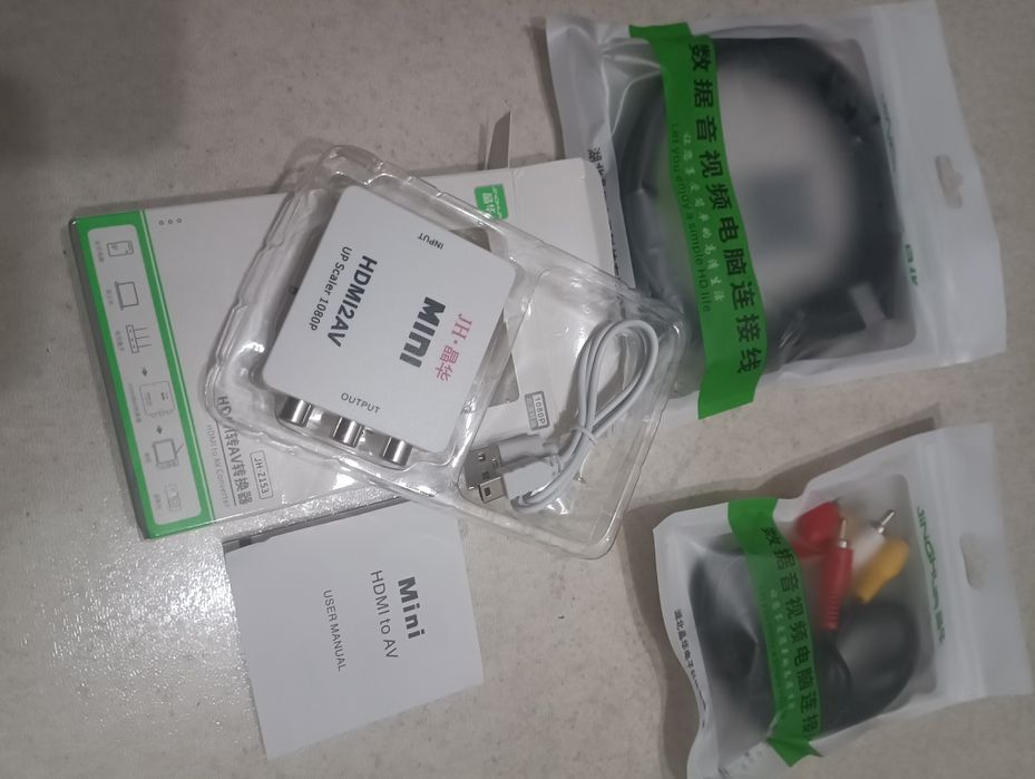 Переходник HDMI/2AV