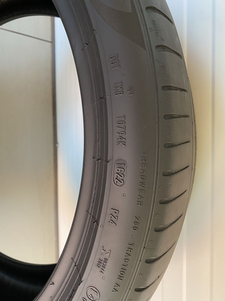 1бр летна гума 245/40/20/Pirelli P Zero/MGT/dot1622/5 мм грайпфер /