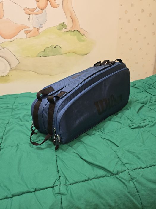 Сумка Wilson Tour Ultra (6 ракеток) синяя для тенниса