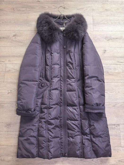 зимний пуховик , 54 размер, б/у, в хорошем состояниии, торг уместен