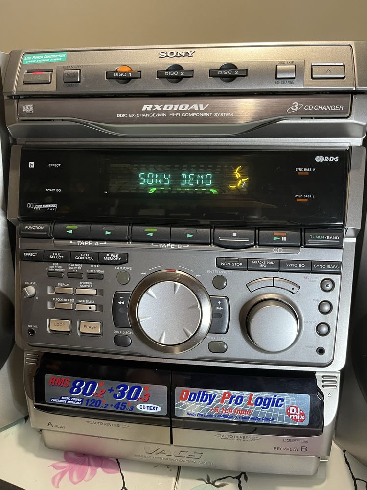 Аудио система Sony RXD10AV