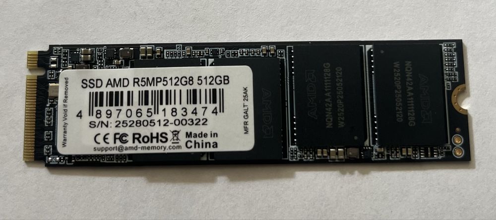 Продам SSD M2 накопитель. 512 ГБ.
