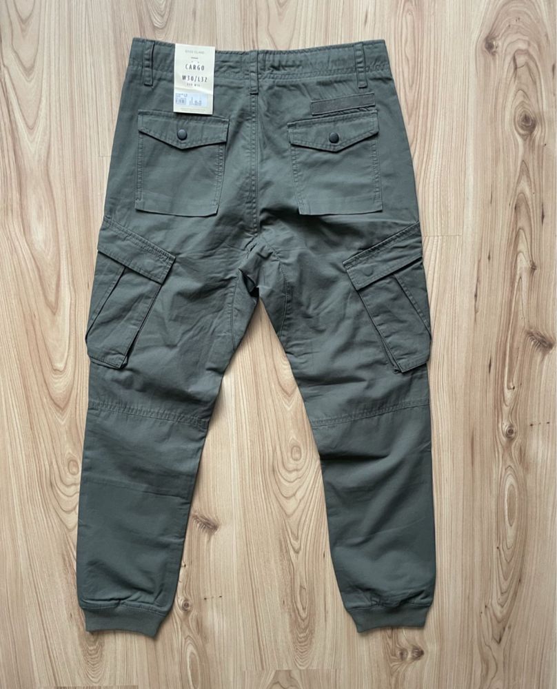 RIVER ISLAND cargo / НОВ мъжки карго панталон S