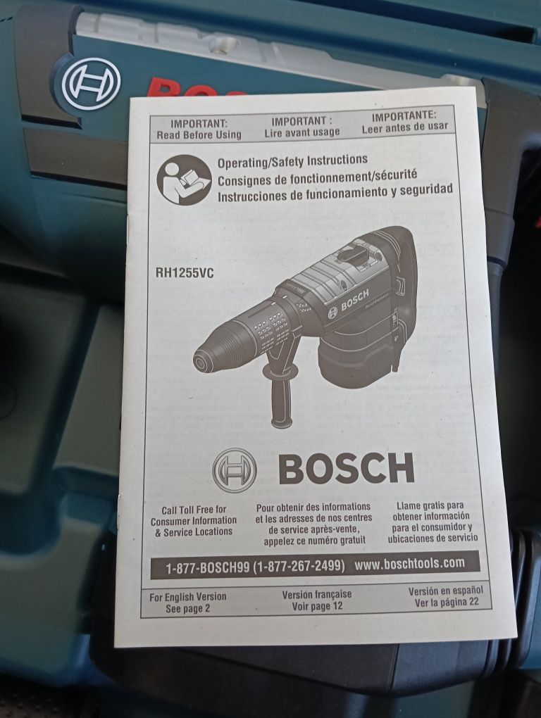Bormașină Bosch SDS MAX, vibration controler,