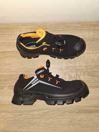 pantofi uvex S3 37 negru/portocaliu noi