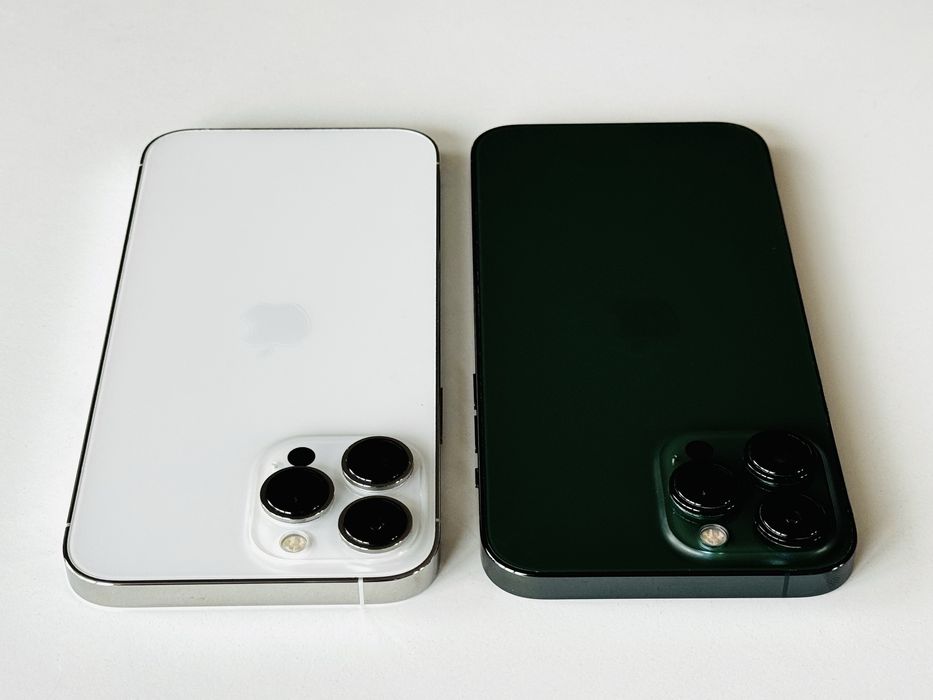 НОВИ! Iphone 13 Pro Max 256GB Green White Гаранция 6 месеца