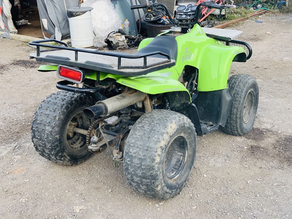НА ЧАСТИ! ATV Kawasaki KLF 500 cc. Ръчни скорости, 49 кс. 4 тактов