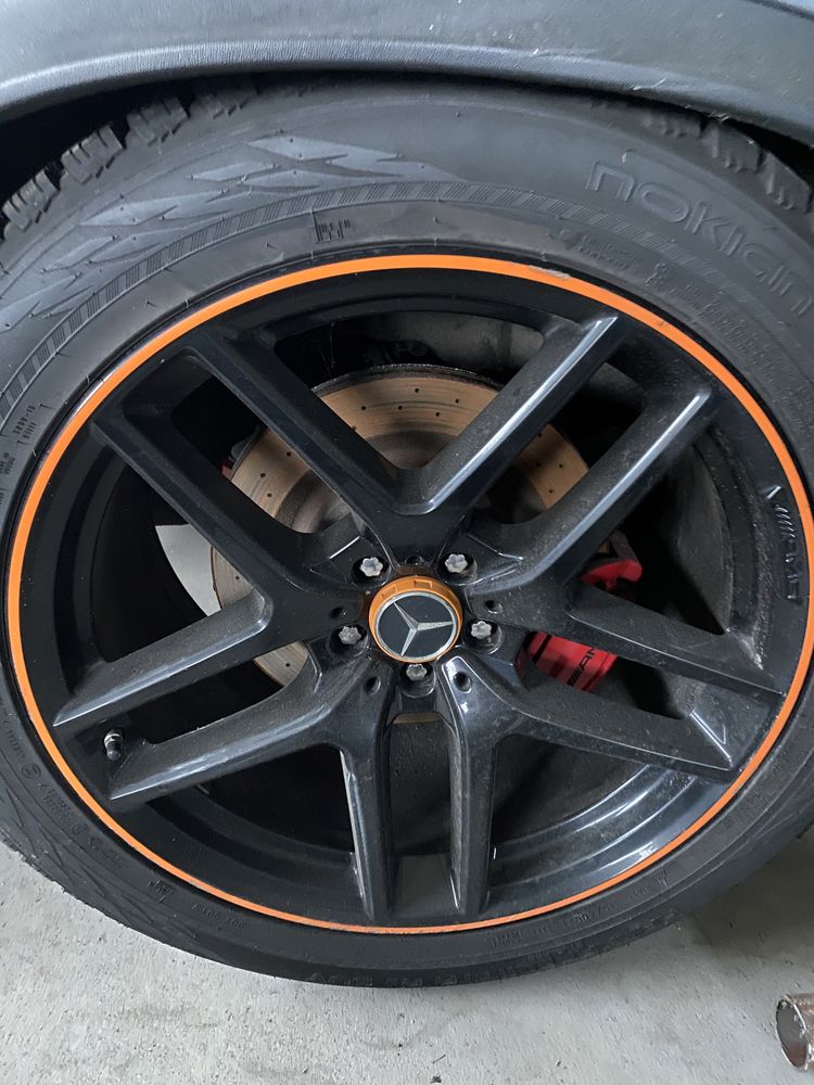 Оригинални джанти 21 цола спорт пакет Orange art GLE 63 s amg