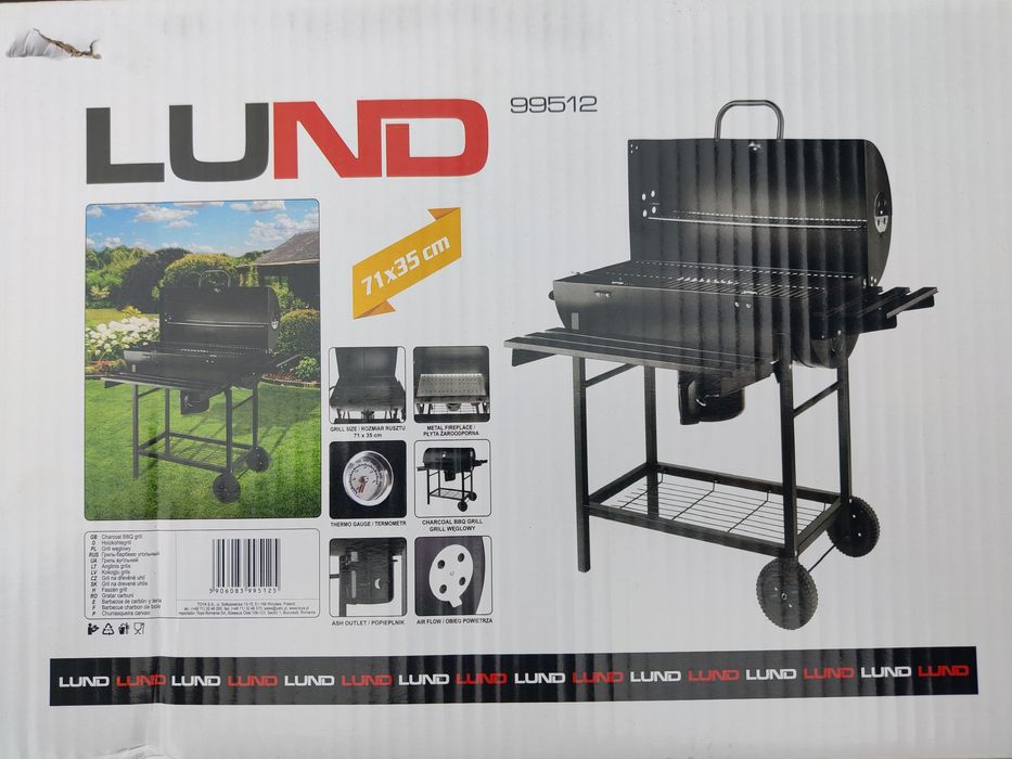 Grătar grădină NOU LUNDT  71*35