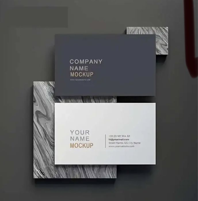 Премиум двустранни визитки по поръчка