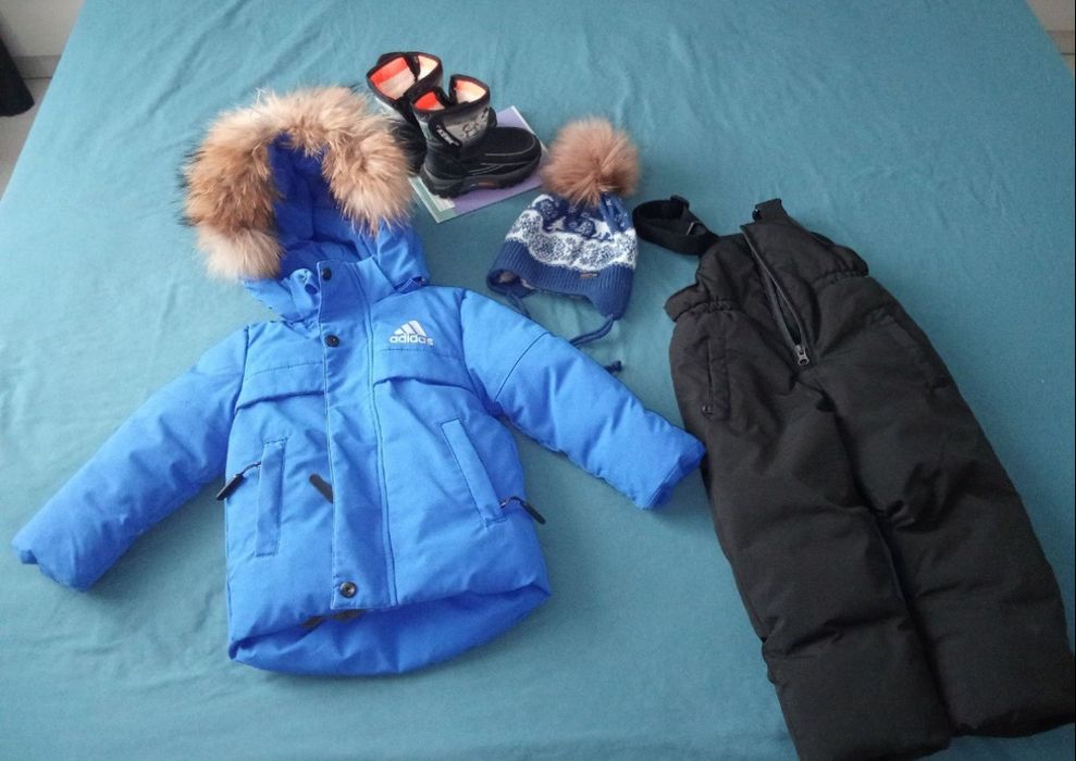 Зимний комбинезон для мальчика