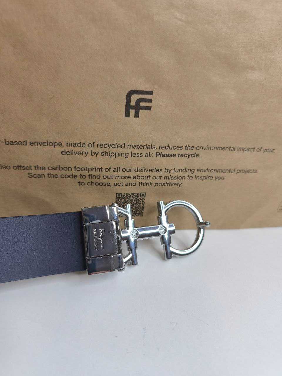 Мъжки колан Salvatore  Ferragamo ДВУЛИЦЕВ