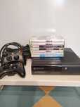 Pachet Xbox 360 elite cu 2 controlere, HDD 250GB, cablu HDMI și jocuri