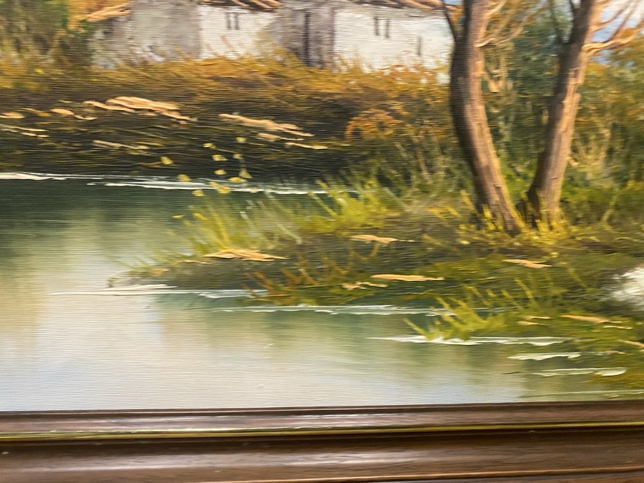 колекционерска картина масло, ръчна украса