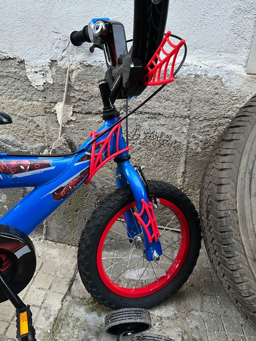 Детско колело Spider Man с помощни гуми