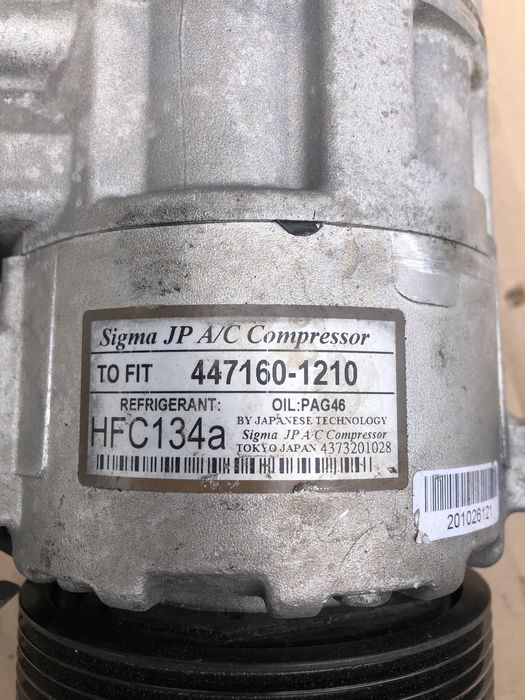 Compresor Ac BMW 3.0d N57. 4.0d. F10,F01,x5 x6 etc