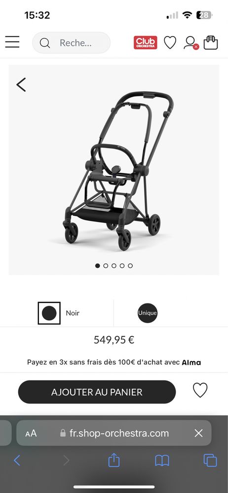 Коляска Cybex Mios
