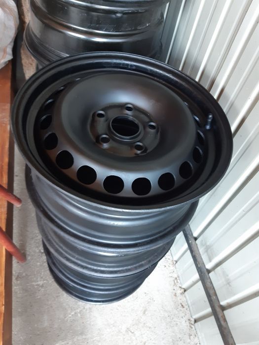 Set 4 x jante tabla vag R15 5x112 6J ET45 CB 57.1 passat b5 b5.5/golf5