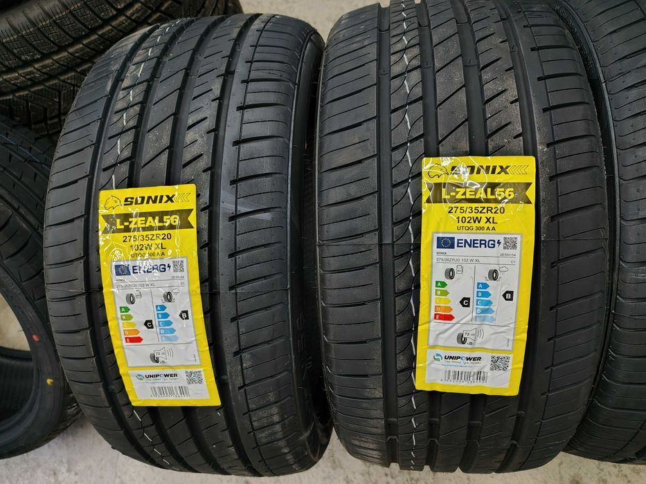4бр.НОВИ летни гуми SONIX 275 35 20 DOT24 цена за брой
