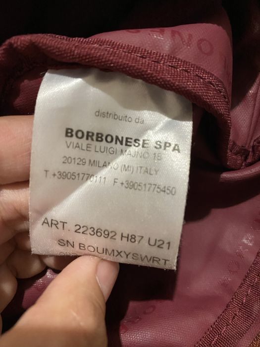Чанта оригинал borbonesse раница mcm