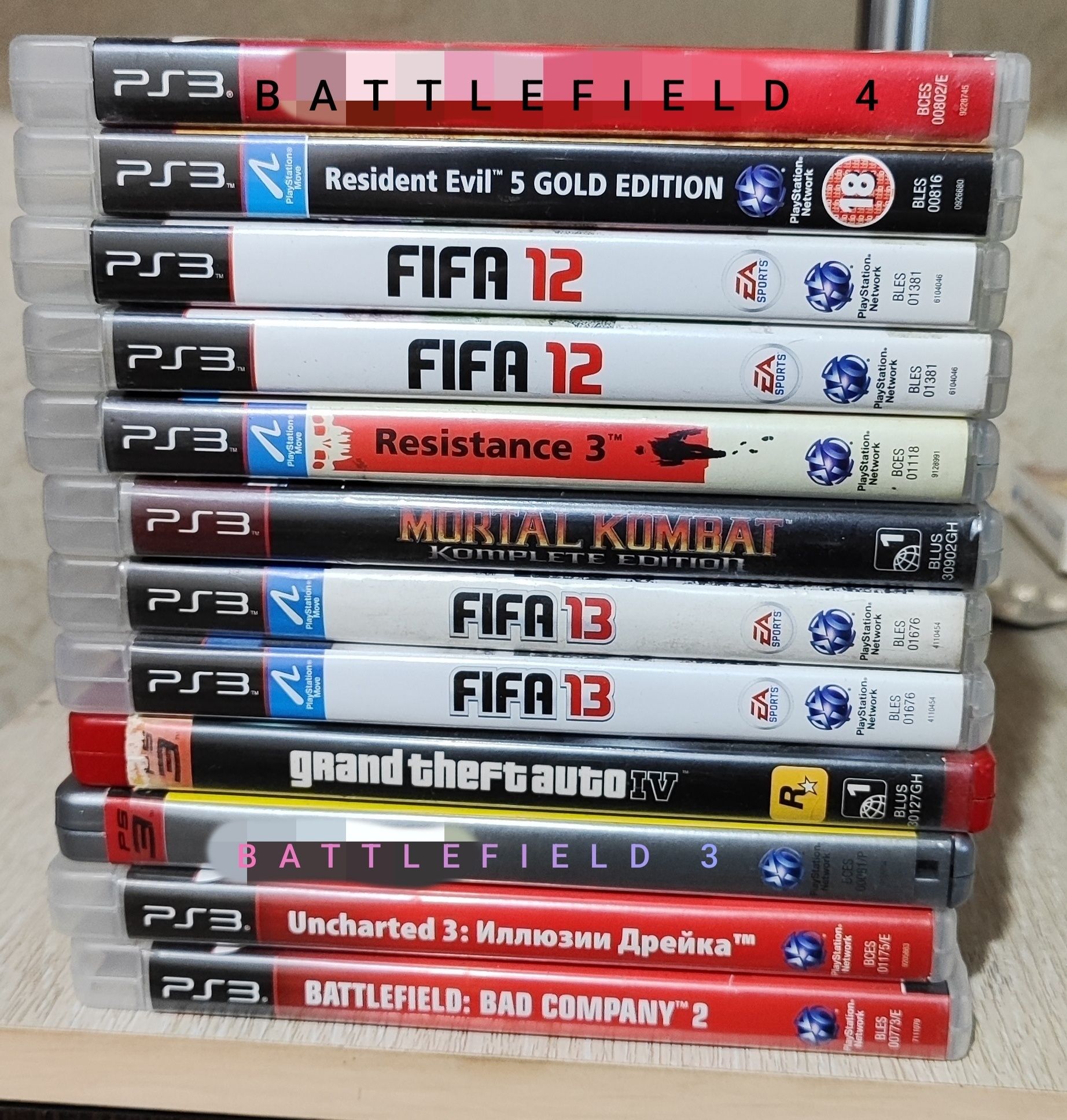 Продам игры PlayStation 3